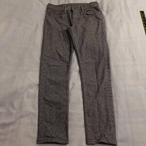 Levi's jeans 511 slim fit men's 29x30 gray static wash white tab